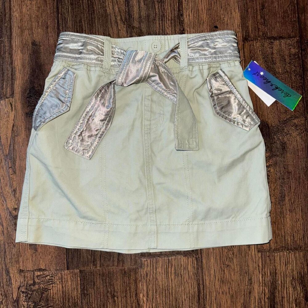 Derek Heart Kids Green and Khaki Skirt
